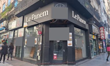 Local en alquiler en esquina sobre  la peatonal Florida