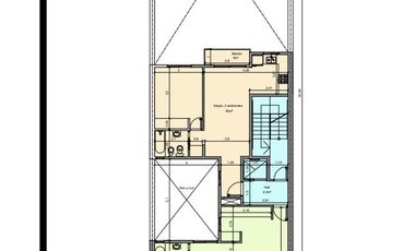 Departamento de 2 Ambientes con  balcón moderno y luminoso  - Wilde