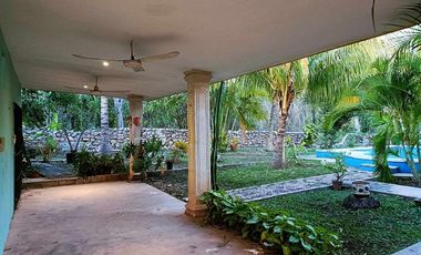Terreno de inversión con casa en Seyé Yucatan GK-SEY-EX-09