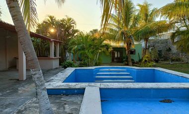 Terreno de inversión con casa en Seyé Yucatan GK-SEY-EX-09