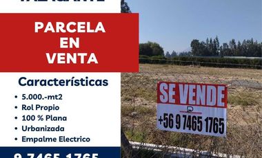 Parcela en venta  en TALAGANTE