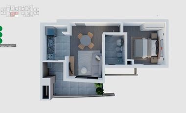 DPTO DOS DORMITORIOS CON COCHERA EN SAN TOMAS