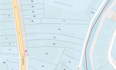 Terreno Construccion en Venta en Dos cuadras de la Municipalidad
