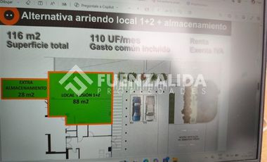 Local Comercial en Arriendo en Metro Manquehue