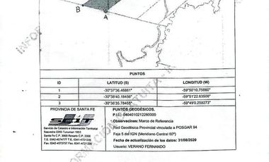 VENTA CAMPO, 400 has, Isla San Javier, Escriturabl