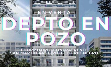 VENTA DEPTO 1 DORM EN POZO CIPOLLETTI RIO NEGRO