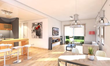 Departamento 2 amb en venta con jardin - Canning, Complejo Ayres del Sur