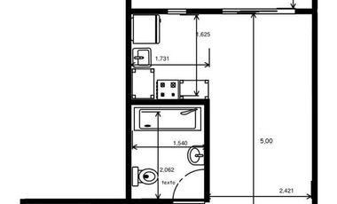 Departamento 3 ambientes con patio en 2 de Mayo al 4300 - Remedios de Escalada - Lanús