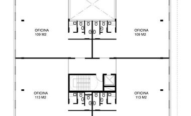 Alquiler de oficinas de 240 m2 en Beccar