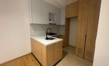 Departamento nuevo en renta Roma Sur, 1 recámara