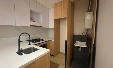 Departamento nuevo en renta Roma Sur, 1 recámara