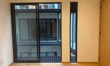 Departamento nuevo en renta Roma Sur, 1 recámara
