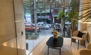 Departamento nuevo en renta Roma Sur, 1 recámara
