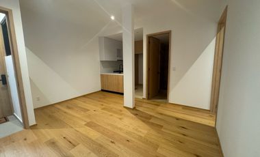Departamento nuevo en renta Roma Sur, 1 recámara