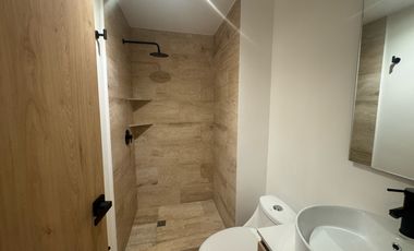 Departamento nuevo en renta Roma Sur, 1 recámara