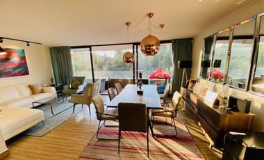 Cómodo departamento con azotea, vista despejada, orientación norte