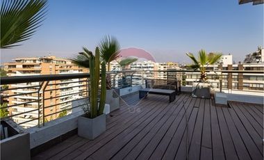 Penthouse perfecta ubicación y vistas en Vitacura