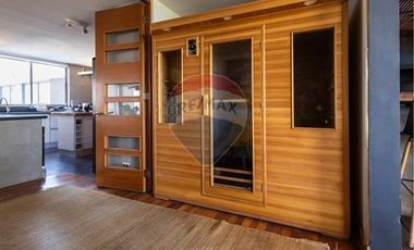 Penthouse perfecta ubicación y vistas en Vitacura