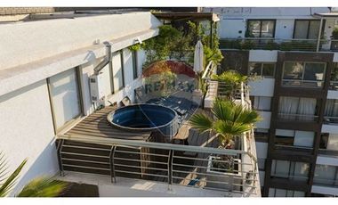 Penthouse perfecta ubicación y vistas en Vitacura