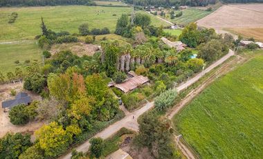 Campo agrícola 7,1 ha con agua - Melipilla