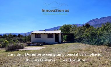 En Venta Casa de 1 dorm. grandes vistas y potencial de mojora. Bv. Los Olivares, Los Hornillos