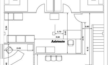 Oficina en Venta de dos plantas sobre Av 9 de Julio con amplia vista panorámica