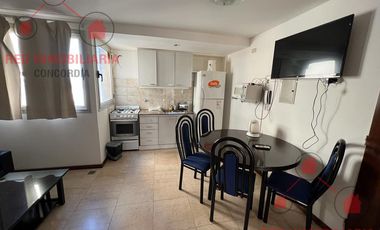 Departamento de dos dormitorios, dos baños, cocina comedor. Todo amoblado
