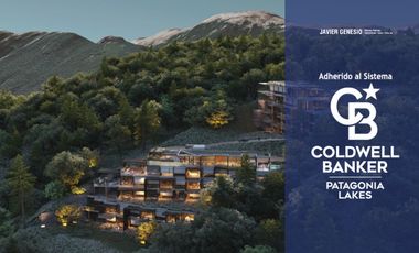VENTA Departamento de lujo 405 B 72m2 Costa de lago Complejo UNIQ Villa La Angostura