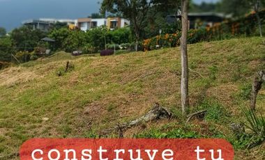 VENTA  lote en  Lomas de Dapa exclusivo condominio cerca a Cali, construye a tu gusto
