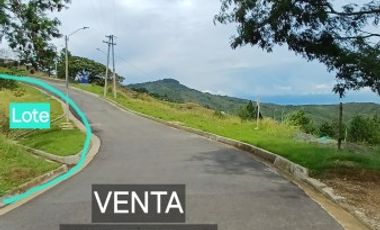 VENTA  lote en  Lomas de Dapa exclusivo condominio cerca a Cali, construye a tu gusto