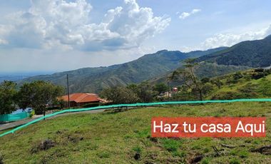 VENTA  lote en  Lomas de Dapa exclusivo condominio cerca a Cali, construye a tu gusto