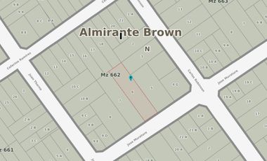 LOTE DE 926 M2 EN VENTA EN MARMOL ZONA RESIDENCIAL