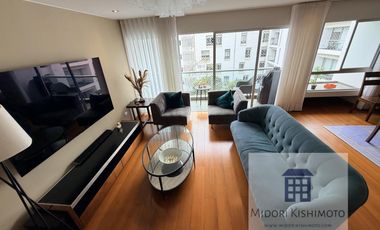 Moderno Flat con vista a Parque Interno