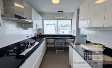 Moderno Flat con vista a Parque Interno