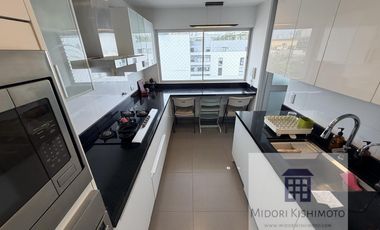 Moderno Flat con vista a Parque Interno