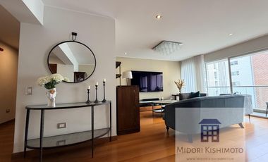 Moderno Flat con vista a Parque Interno