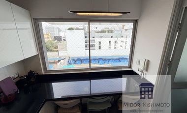 Moderno Flat con vista a Parque Interno