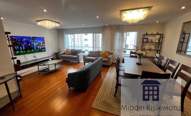 Moderno Flat con vista a Parque Interno