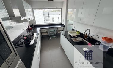 Moderno Flat con vista a Parque Interno