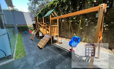 Moderno Flat con vista a Parque Interno
