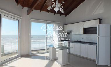 DEPARTAMENTO EN MAR DE AJO TRES AMBIENTES FRENTE AL MAR- VISTA AL MAR