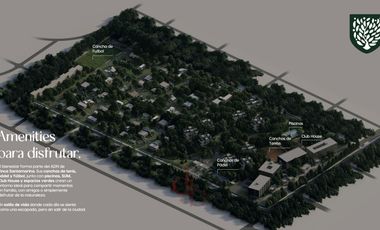 Departamento 2 Ambientes en Finca Santamarina