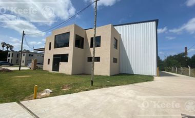 ALQUILER GALPÓN A ESTRENAR DE 1200 M2 EN PARQUE INDUSTRIAL PLATANOS