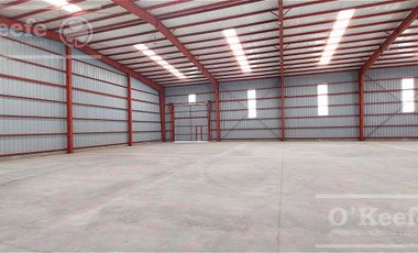 ALQUILER GALPÓN A ESTRENAR DE 1200 M2 EN PARQUE INDUSTRIAL PLATANOS
