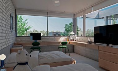 Venta Casa 2 plantas de 2 dormitorios, cochera, parrillero y jardín en Alvear