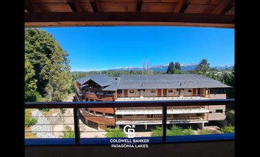 VENTA Departamento 2 dorm Amoblado Balcón Cochera y Baulera Complejo Patagonia Villa La Angostura