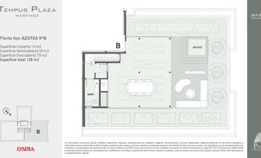 Departamento 2 ambientes en venta - Mart.-Vias/Santa Fe