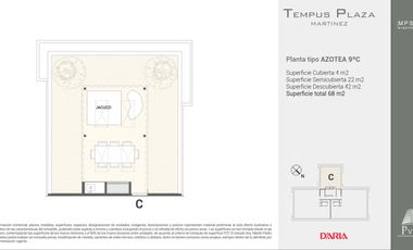 Departamento 2 ambientes en venta - Mart.-Vias/Santa Fe