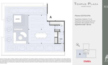 Departamento 2 ambientes en venta - Mart.-Vias/Santa Fe