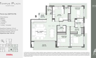 Departamento 2 ambientes en venta - Mart.-Vias/Santa Fe